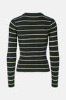 Pull met ronde hals - groen
