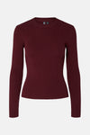 PCMIRA NEW LS O-NECK KNIT NOOS BC