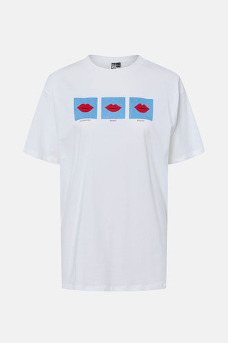 T-shirt met korte mouwen - wit - PIECES®