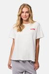 PCJINDLE SS PRINTED T-SHIRT JRS BC