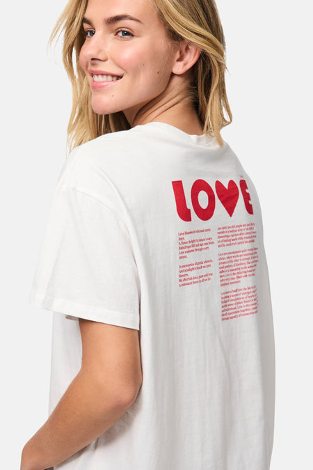 T-shirt met korte mouwen - wit