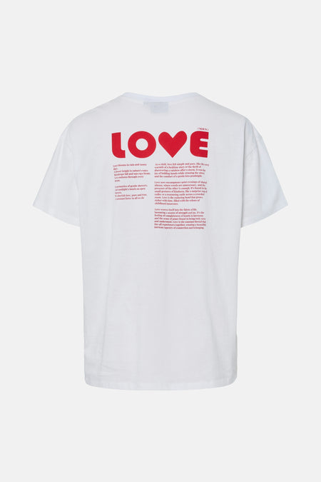 T-shirt met korte mouwen - wit