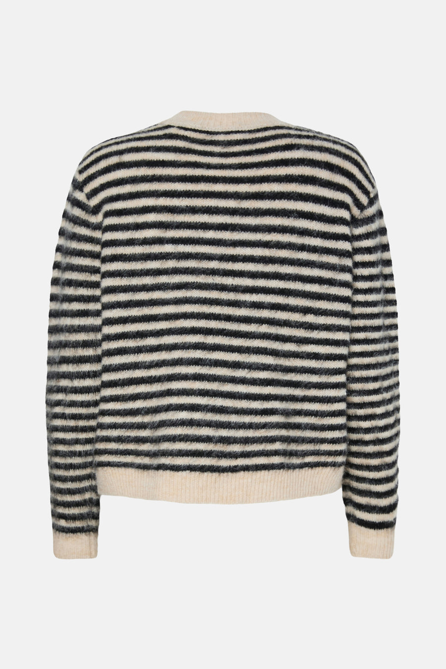 Pull à col rond - noir - PIECES® - 6