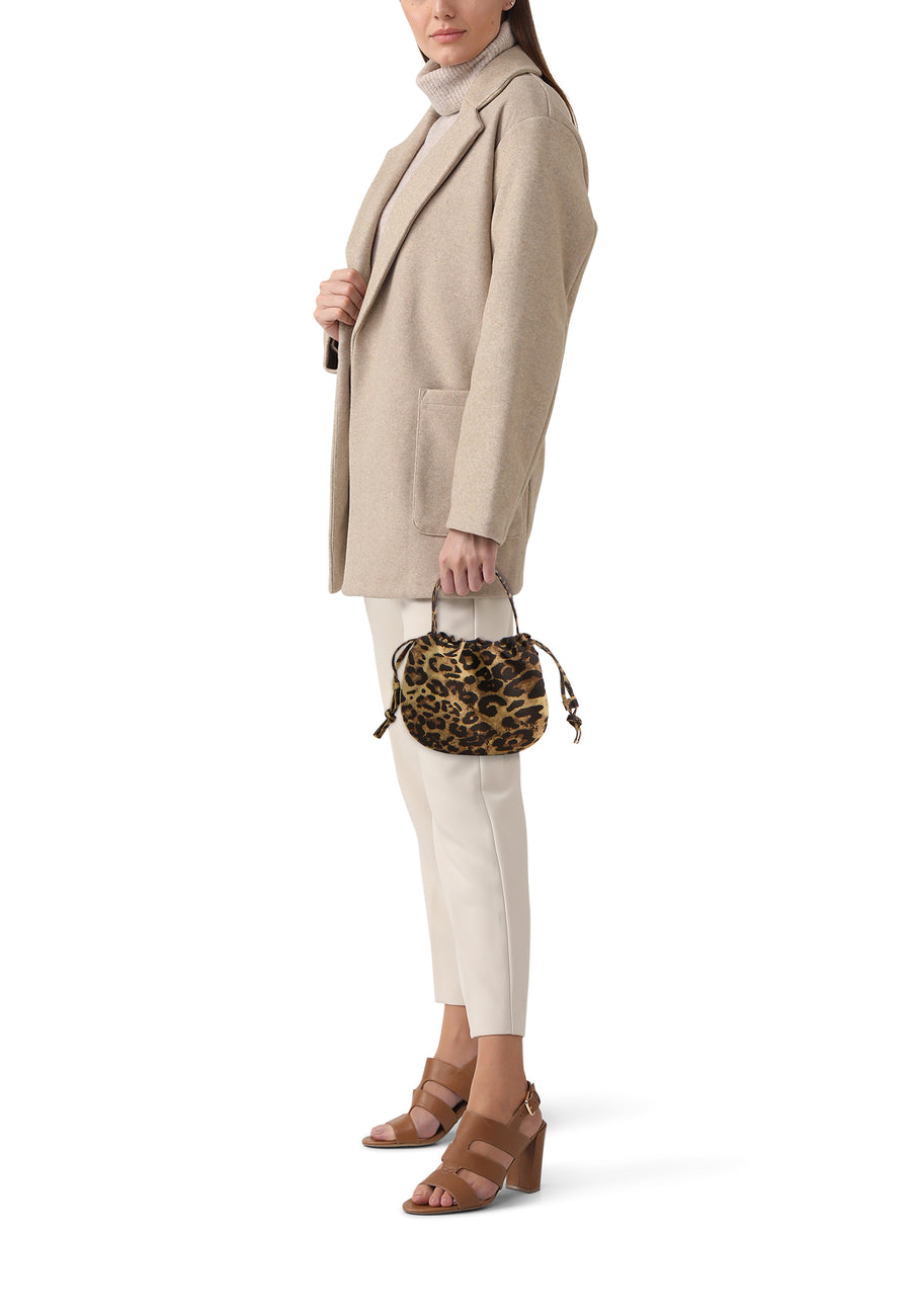 Schoudertas - bruin - PIECES®