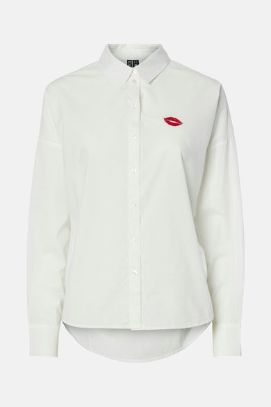 PCJANNE LS SHIRT MPA WVN BC