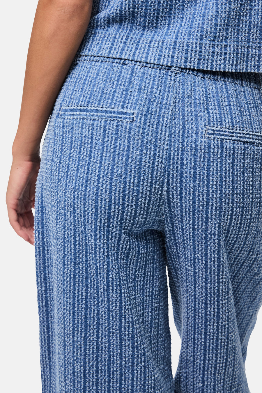 Broek - Mid blue denim - PIECES® - 4