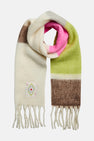 Wintersjaals ecru - PIECES®