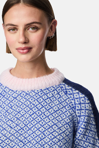 Pull met ronde hals - Multicolor - PIECES®