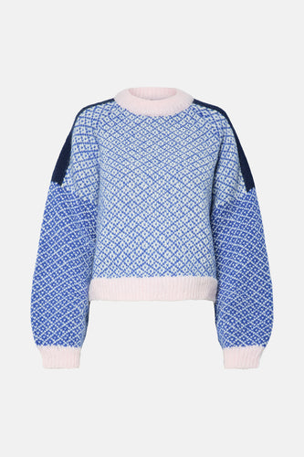 Pull met ronde hals - Multicolor - PIECES®