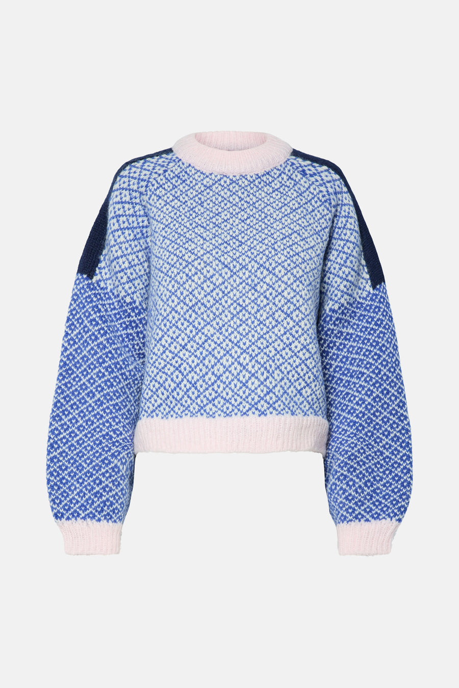 Pull met ronde hals - Multicolor - PIECES®