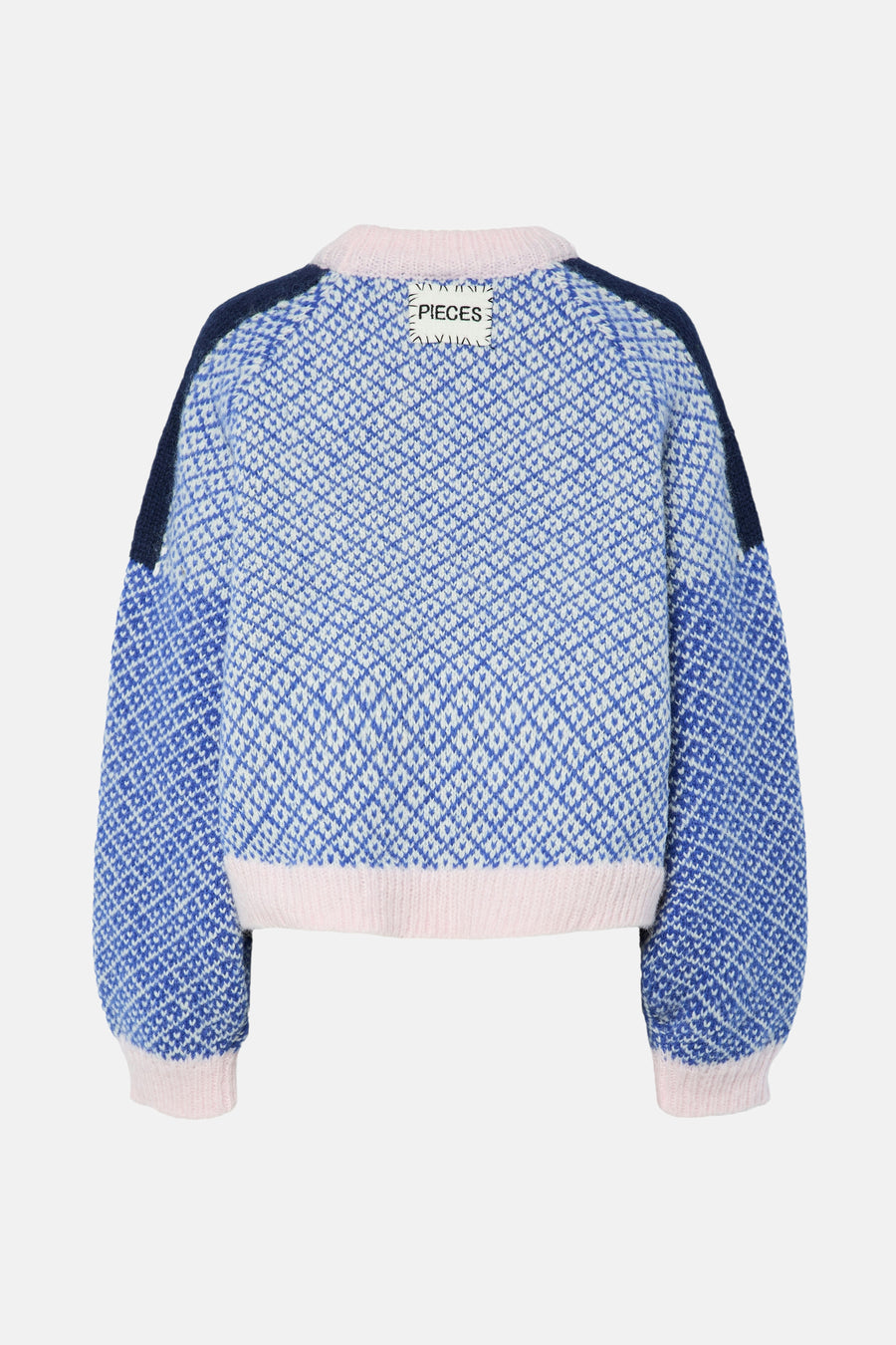 Pull met ronde hals - Multicolor - PIECES®