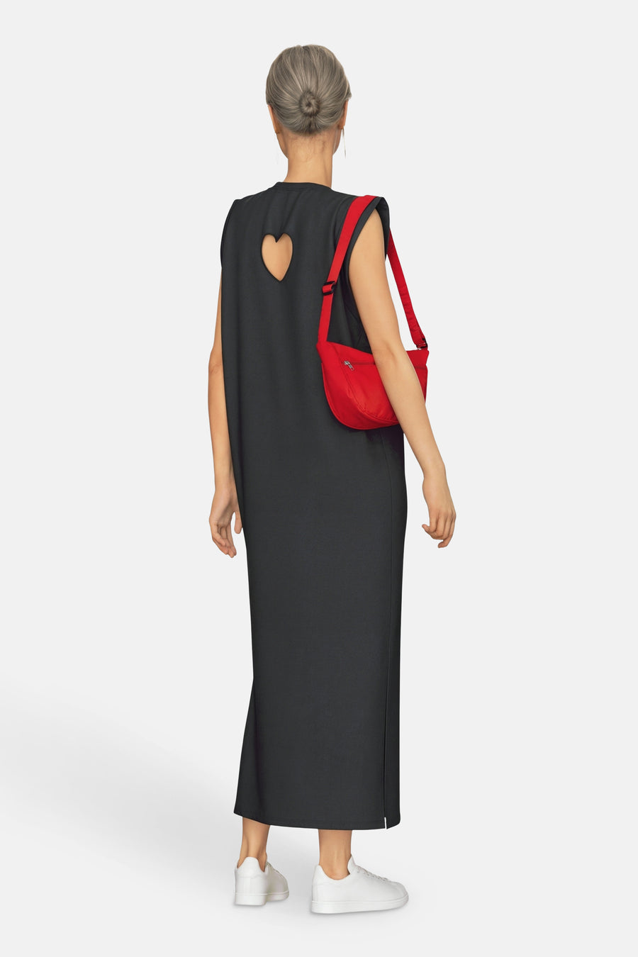 Kleedje - zwart - PIECES® - 1