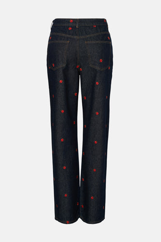 PCJAVA HW STRAIGHT JEANS BC