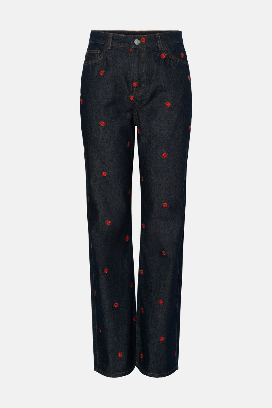 PCJAVA HW STRAIGHT JEANS BC