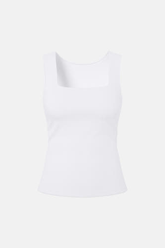 Top - Bright White