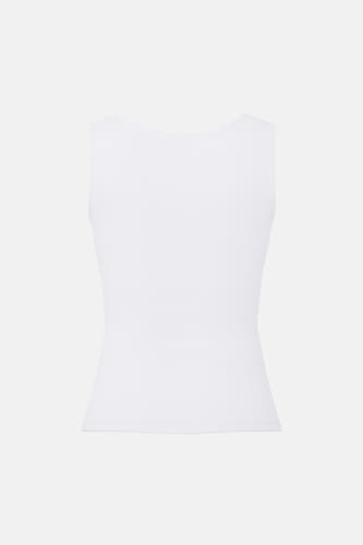 Top - Bright White