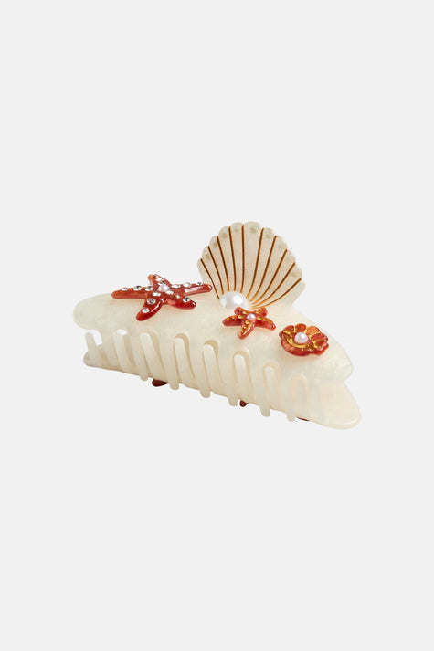 Pince à cheveux Écru - PIECES®