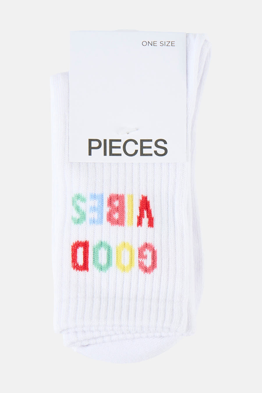 Chaussettes blanc - PIECES®