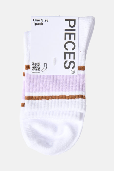 Chaussettes blanc - PIECES®
