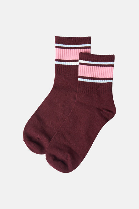 Chaussettes rouge - PIECES®