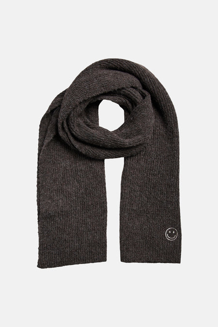 Wintersjaals bruin - PIECES®