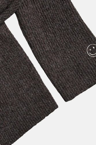Wintersjaals bruin - PIECES®