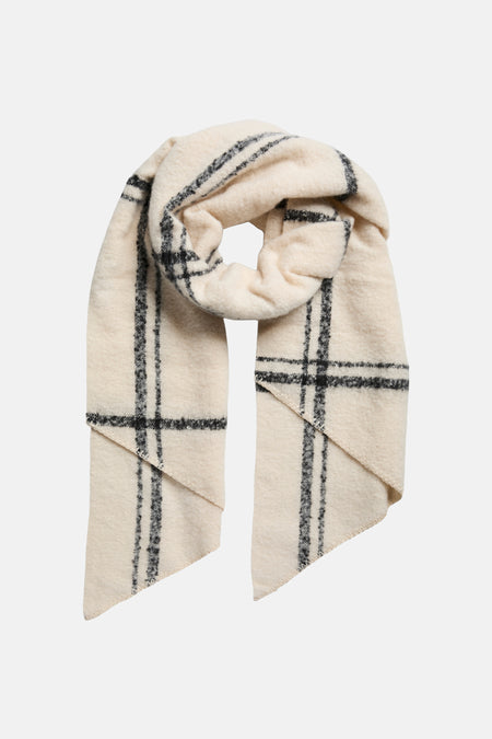 Wintersjaals ecru - PIECES®