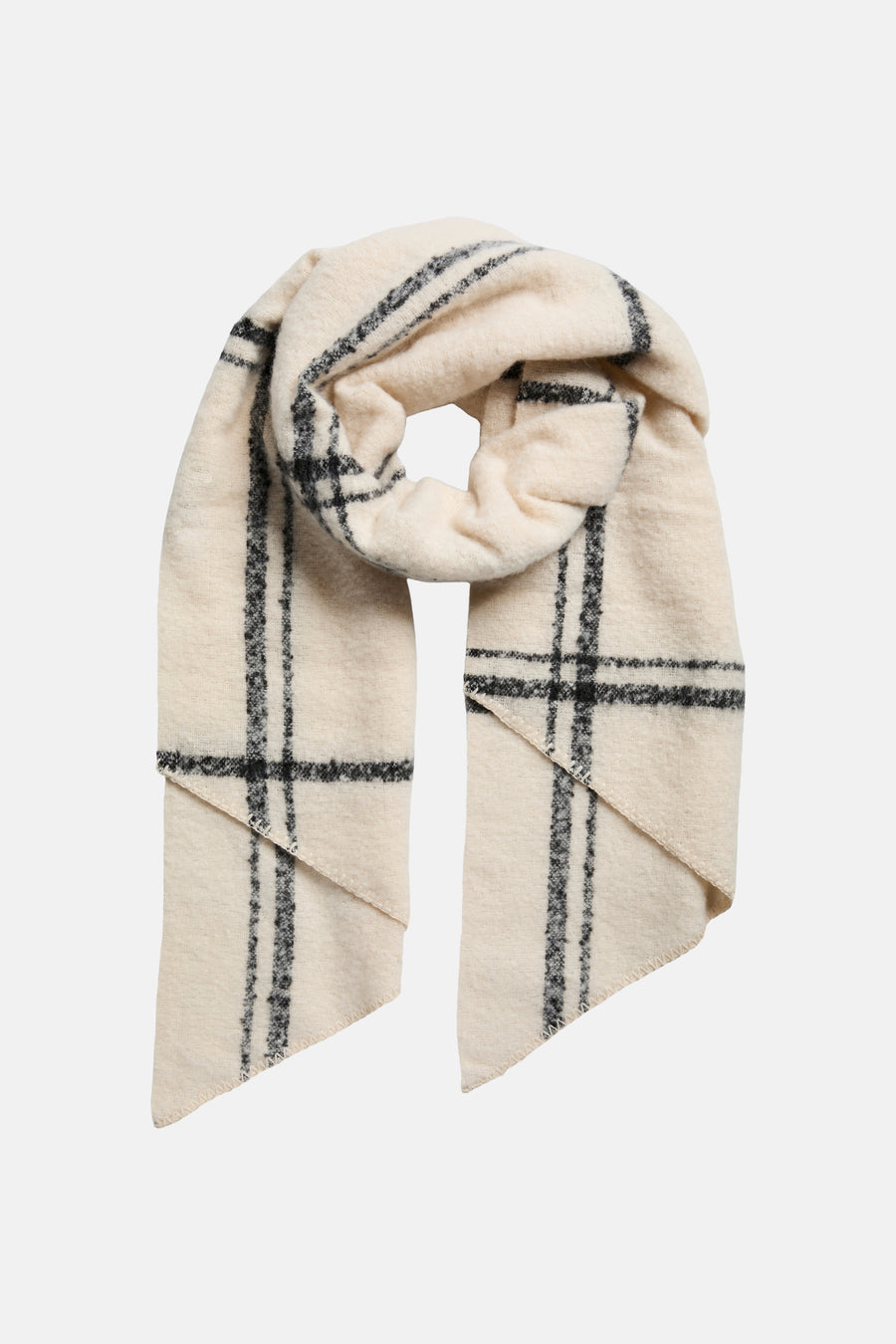 Wintersjaals ecru - PIECES®