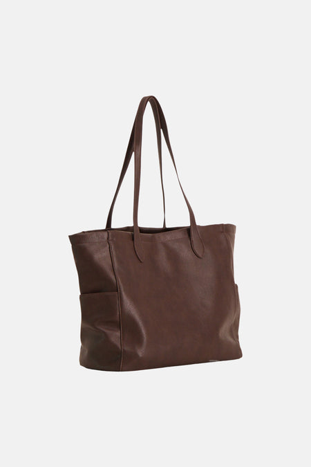 Shopper - brun