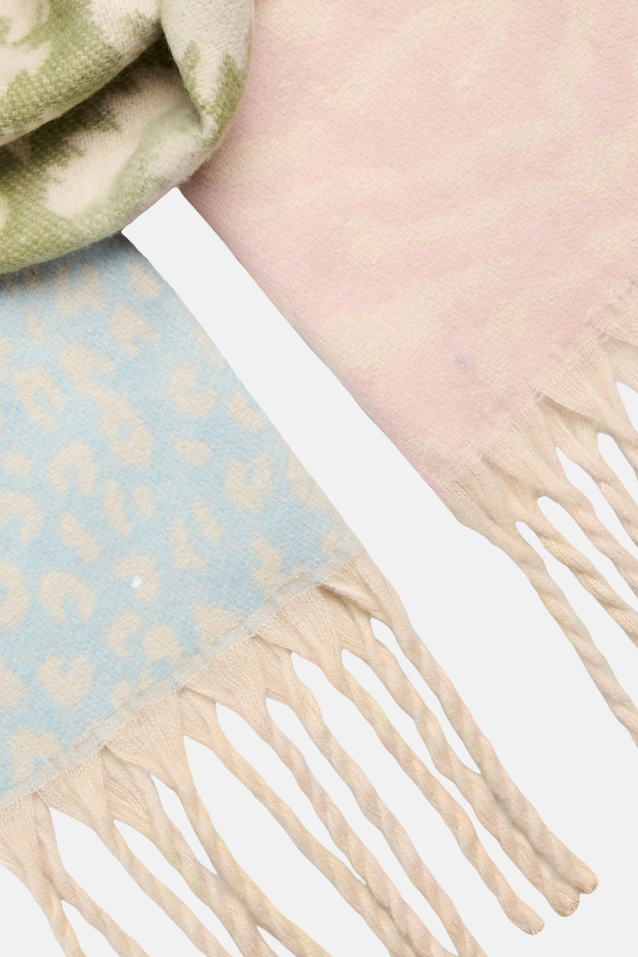 Wintersjaals roze - PIECES®