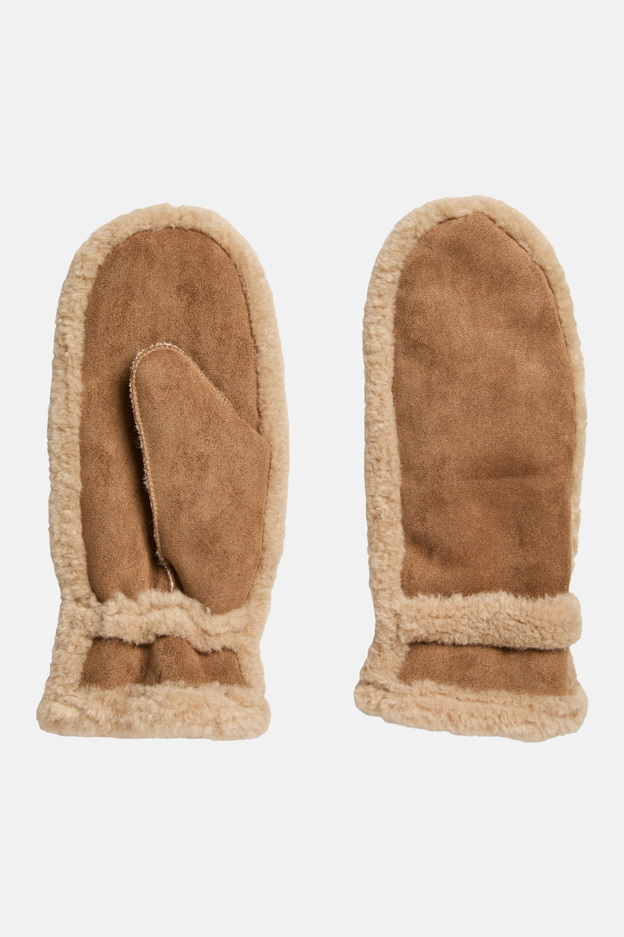 Wanten cognac - PIECES®