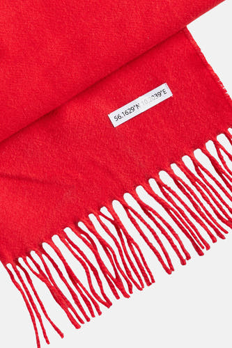 Wintersjaals rood - PIECES®