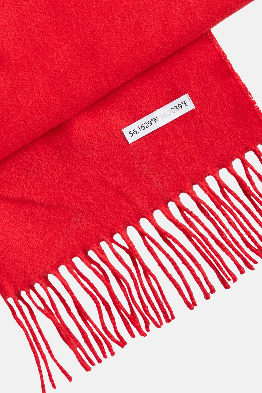 Wintersjaals rood - PIECES®
