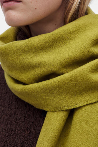 Wintersjaals groen - PIECES®