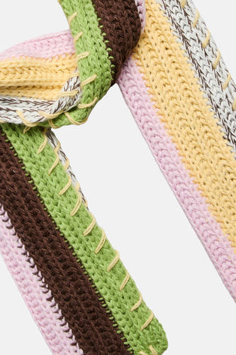 Wintersjaals groen - PIECES®