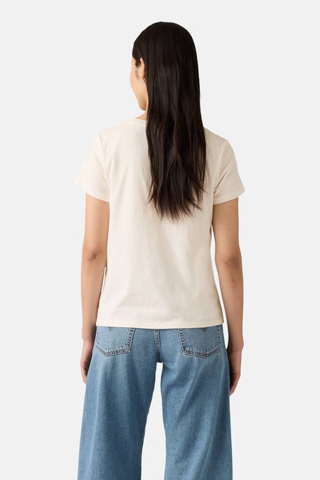 T-shirt met korte mouwen - beige