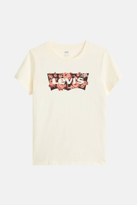T-shirt met korte mouwen - beige