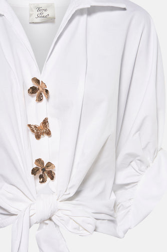 Hemd met korte mouwen - wit - Terra di Siena - 5