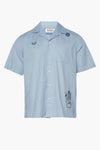 Hemd (korte mouwen) Blauw - SCOTCH & SODA