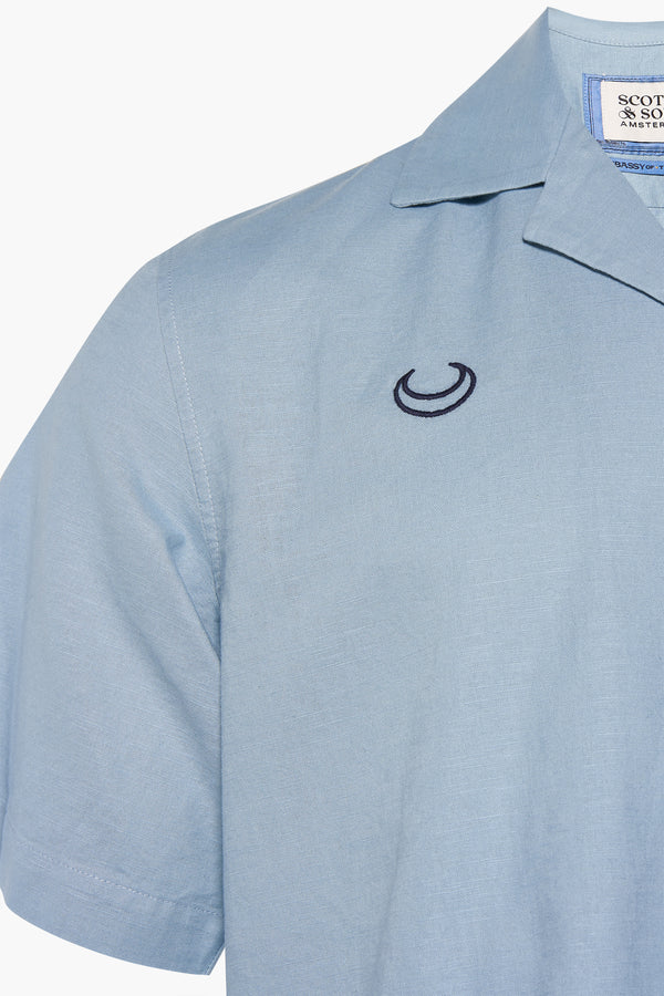 Hemd (korte mouwen) Blauw - SCOTCH & SODA