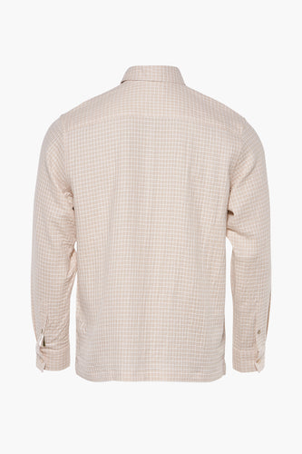 Chemise à manches longues - écru