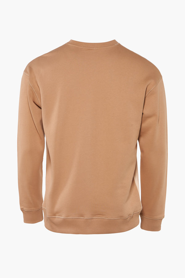 Sweater met ronde hals Ecru - SCOTCH & SODA