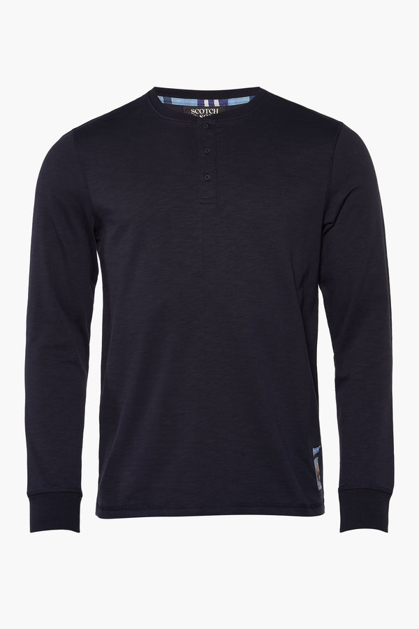 Sweater met ronde hals Blauw - SCOTCH & SODA