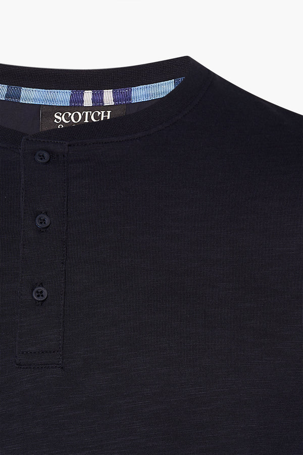 Sweater met ronde hals Blauw - SCOTCH & SODA