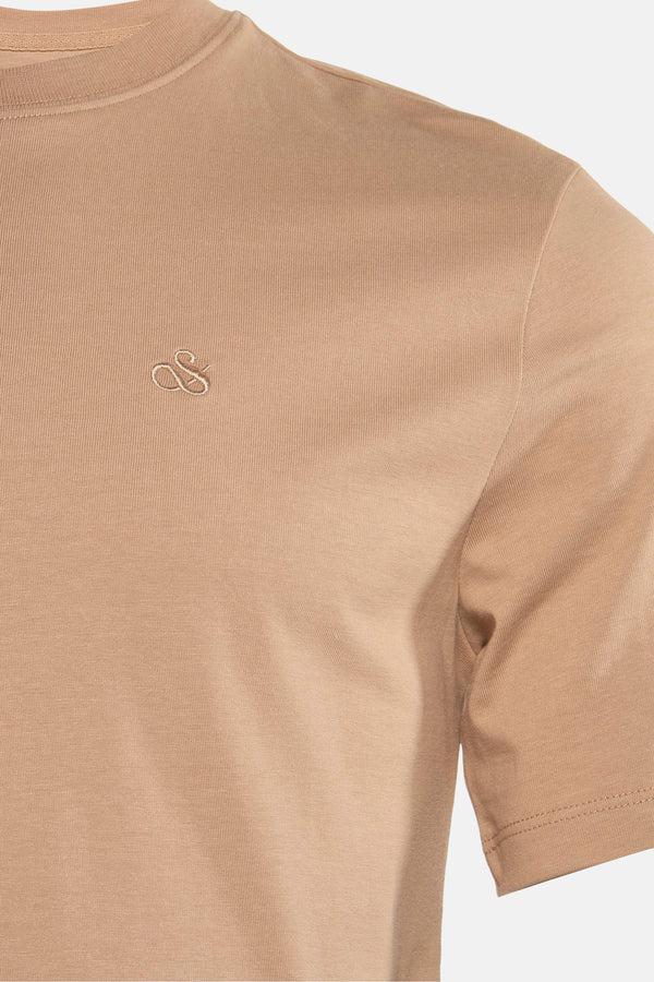 T-shirt (korte mouwen) Bruin - SCOTCH & SODA