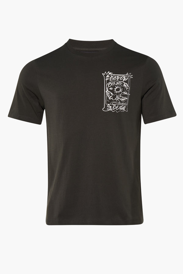 T-shirt (korte mouwen) Groen - SCOTCH & SODA