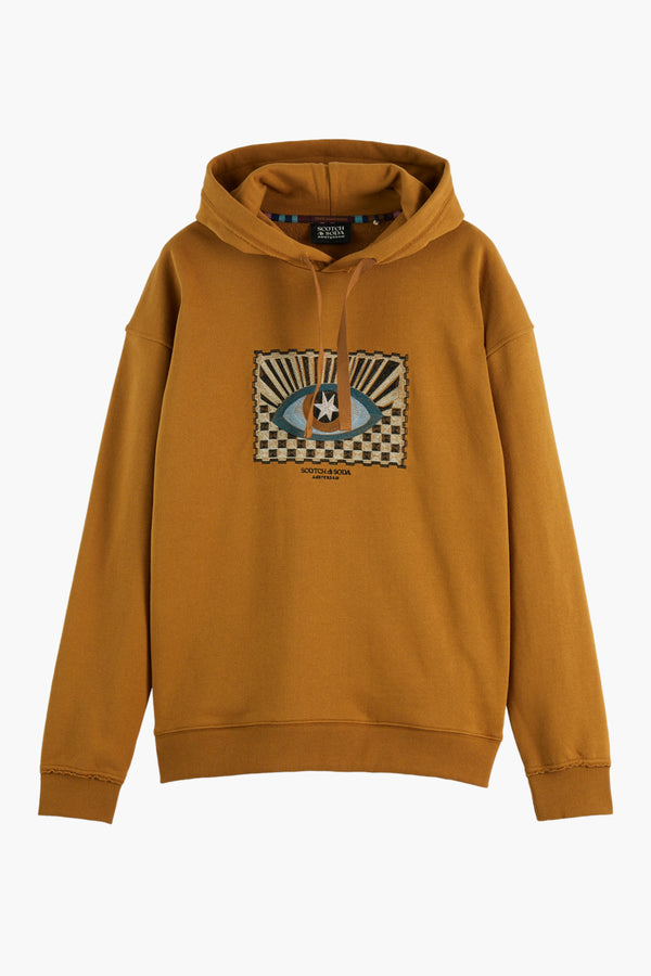 Sweater met kap Oranje - SCOTCH & SODA