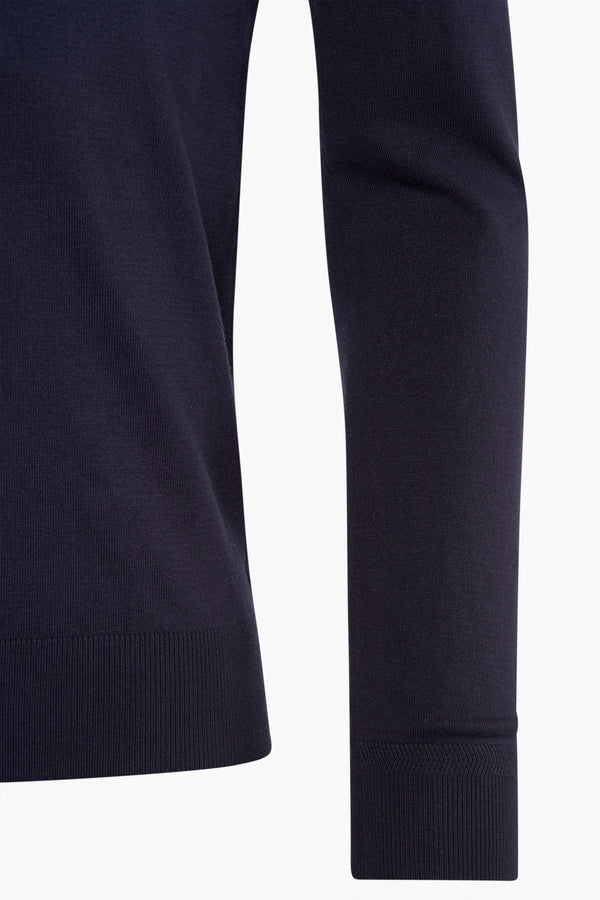 Trui met rolkraag Blauw - SCOTCH & SODA