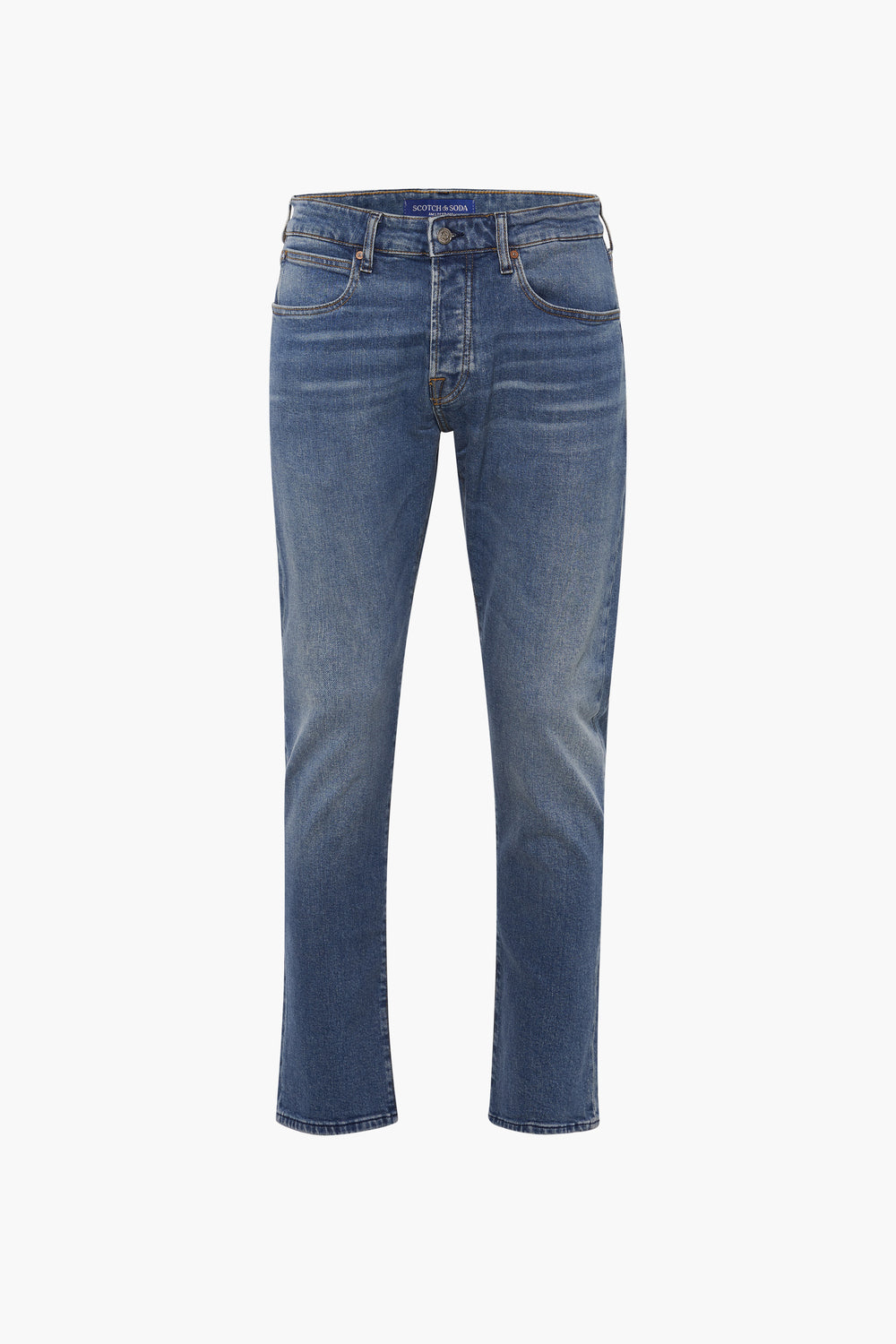 Jeans straight Mid blue denim - SCOTCH & SODA