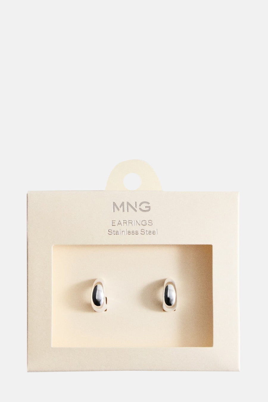 Oorring zilver - MANGO - MANGO